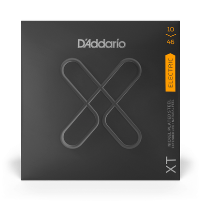 D'Addario XTE1046 Nickel Plated Steel Electric Guitar Strings - Regular Light 10-46