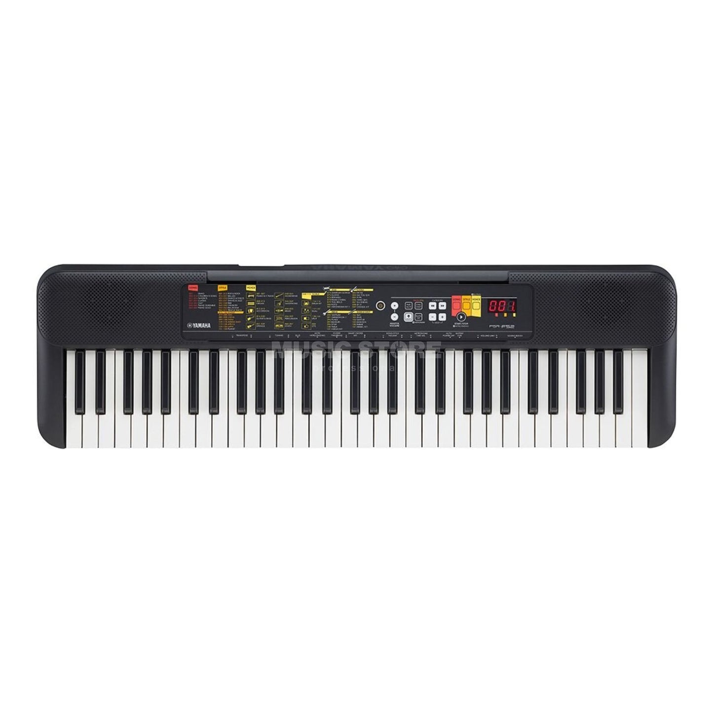 Yamaha PSR-F52 Top