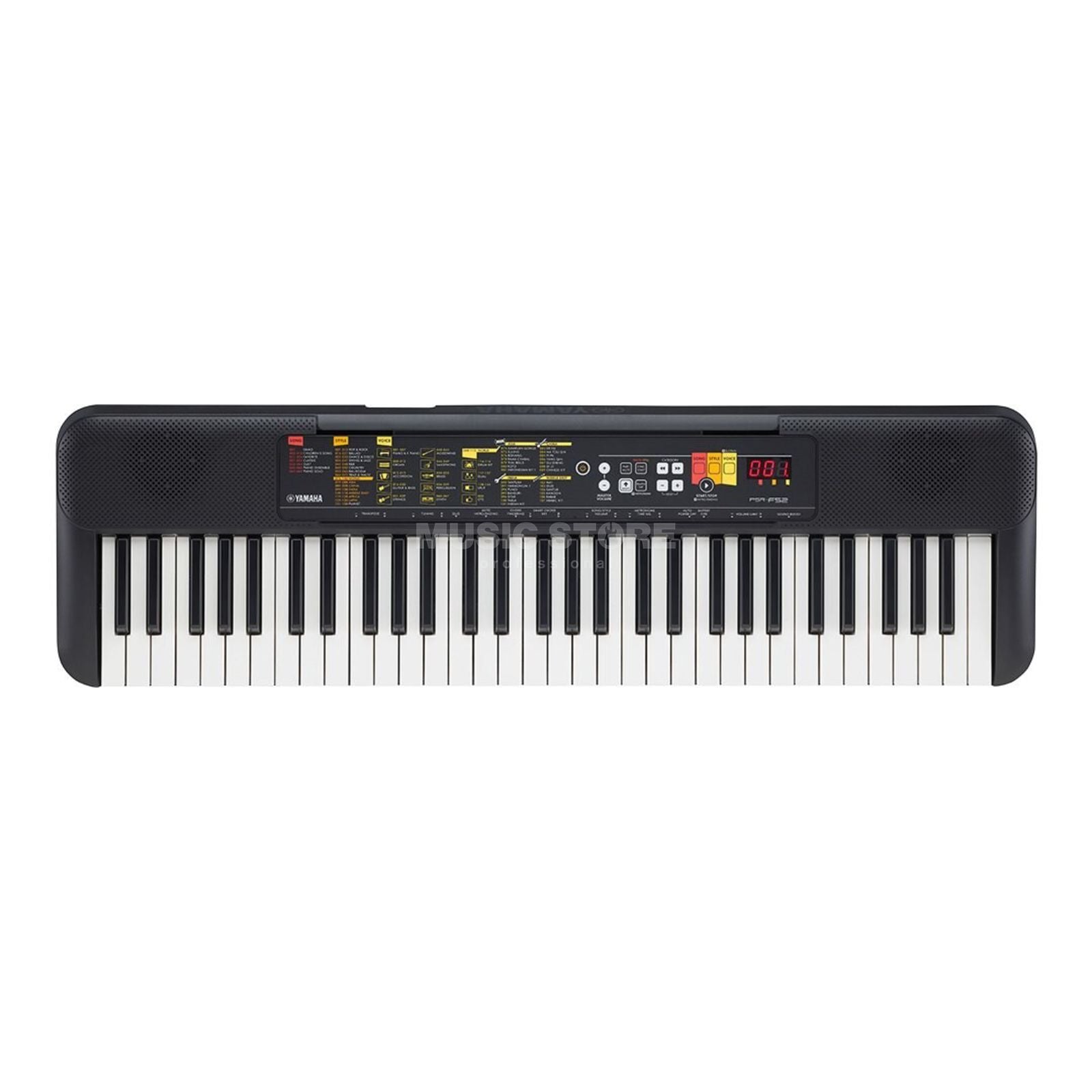 Yamaha PSR-F52 Top